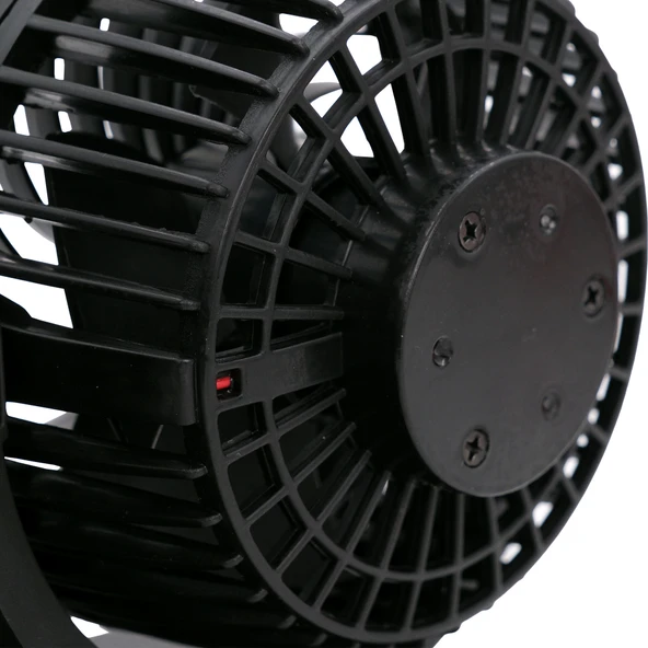 Araç İçi Torpido Üstü 2li Vantilatör Oto Pervane 5 inç 12 Volt ile Uyumlu Çakmaklık Girişli - Resim 9