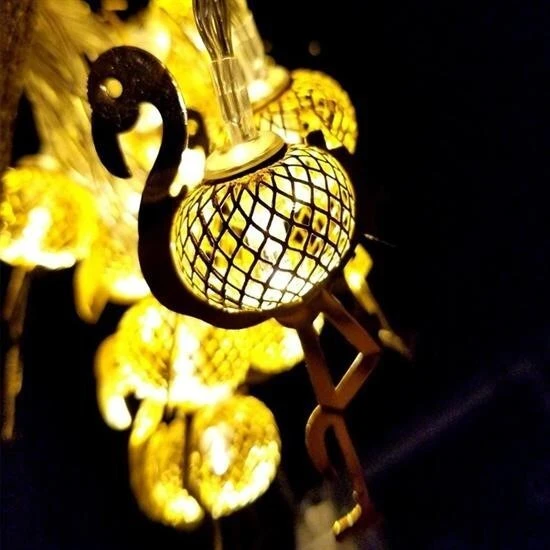 2 Metre Pilli İnce Tel Led Işık Zinciri Parti Aydınlatma - Resim 3