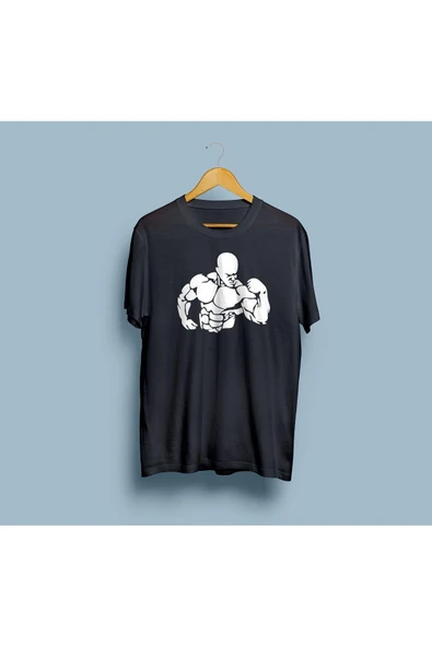 Oversize Gym / Fitness Tasarımlı unisex T-shirt - Resim 5