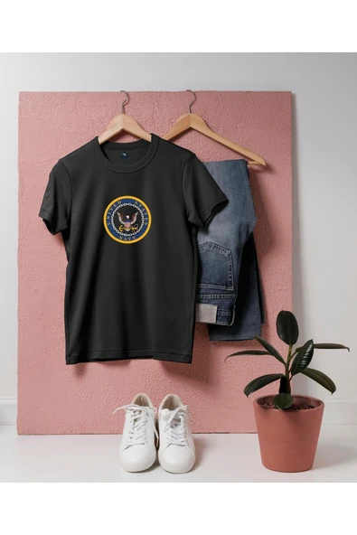 Oversize United States Navy / Amerika Donanması Tasarım unisex T-shirt - Resim 7