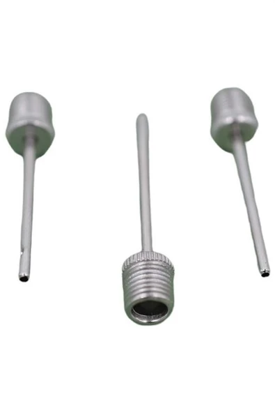 Pompa İğne Başlık Seti Top Bisiklet Lastiği Şişirme İğneleri - Resim 4