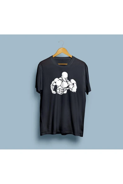 Oversize Gym / Fitness Tasarımlı unisex T-shirt - Resim 8