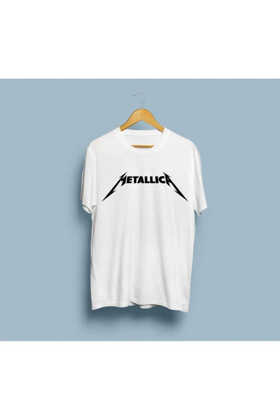 Oversize Metallica yazılı / tasarımlı unisex T-shirt - Resim 2