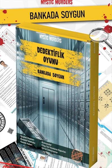 Bankada Soygun Dedektif Dava Çözme Oyunu - Resim 2