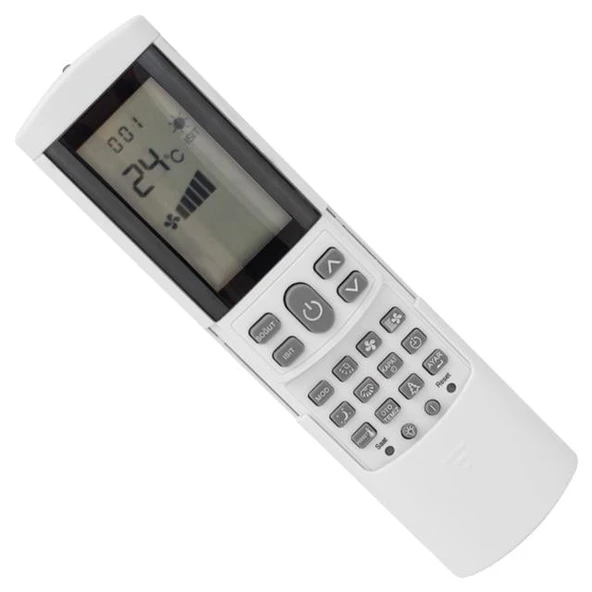 Vestel Yeni Model Kapaklı Beyaz Klima Kumandası - Resim 2