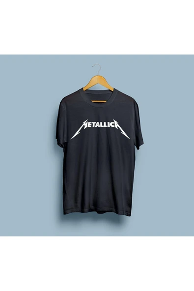 Oversize Metallica yazılı / tasarımlı unisex T-shirt - Resim 6