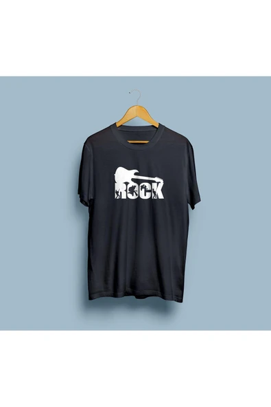 Oversize Rock Tasarım Unisex T-shirt - Resim 2