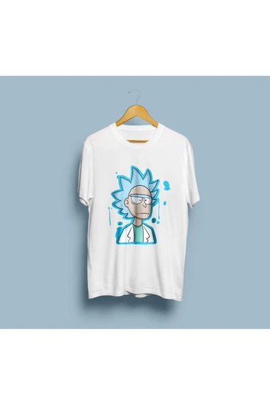 Oversize Rick Sanchez Tasarım Unisex T-shirt ürün görseli