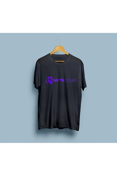 Oversize WTA Tour Tenis Turnuvası Tasarım unisex T-shirt - Resim 8