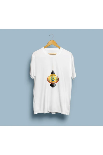 Oversize İslam Lamba Ramazan Bayramı Tasarım unisex T-shirt ürün görseli