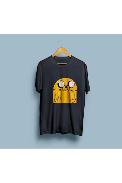 Oversize Jake Adventure Time Tasarım Unisex T-shirt - Resim 6