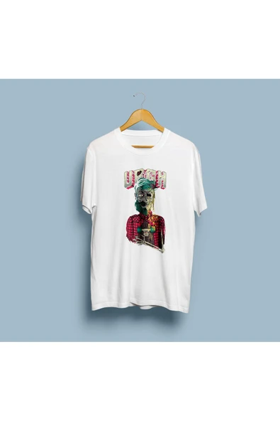 Overize Ölene Kadar Paten URGH Tasarım unisex T-shirt - Resim 3