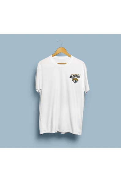 Oversize Jaguars Tasarım Unisex T-shirt - Resim 2