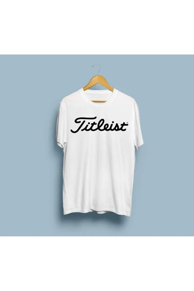Oversize Titleist Logo Tasarım Unisex T-shirt - Resim 4