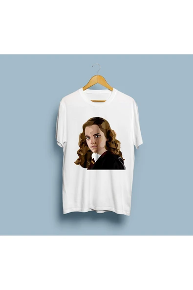 Oversize Hermione Granger Tasarım Unisex T-shirt - Resim 9