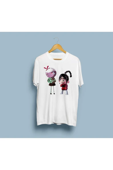 Oversize Vanellope von Schweetz Tasarım Unisez T-shirt ürün görseli