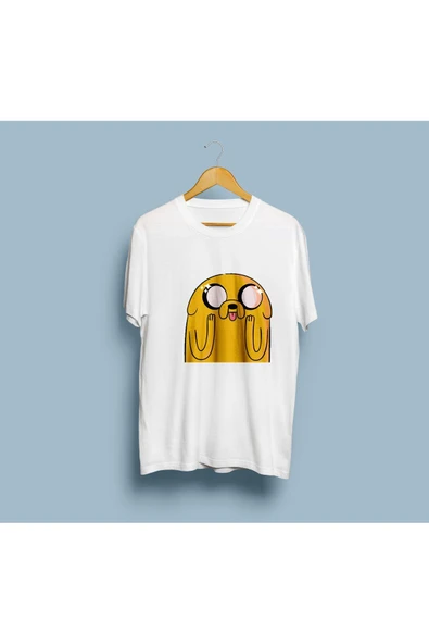 Oversize Jake Adventure Time Tasarım Unisex T-shirt - Resim 3