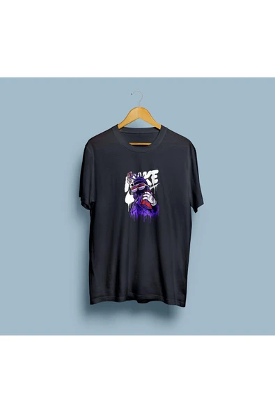 Oversize Ayakkabı tasarım unisex T-shirt - 3