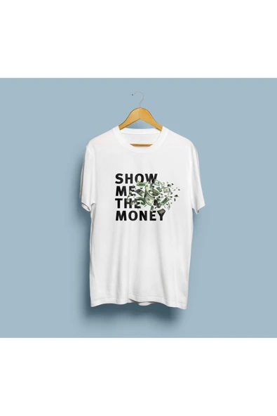 Oversize Bana Parayı Göster Tasarım Unisex T-shirt ürün görseli