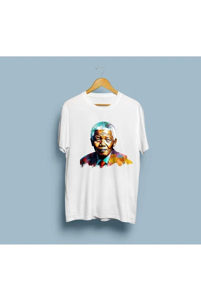 Oversize Nelson Mandela Tasarım Unisex T-shirt ürün görseli 1
