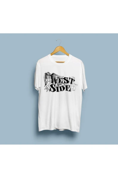 Oversize West Side Tasarım Unisex T-shirt - Resim 4