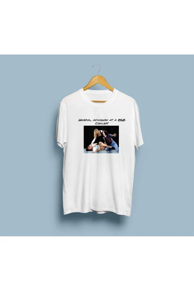 Oversize Friends Rachel Phoebe Monica Tasarım Unisex T-shirt - Resim 2