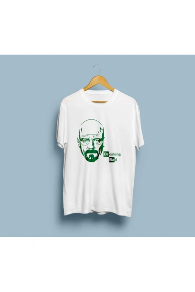 Oversize Breaking Bad Walter White Silüeti Tasarım Unisex T-shirt ürün görseli