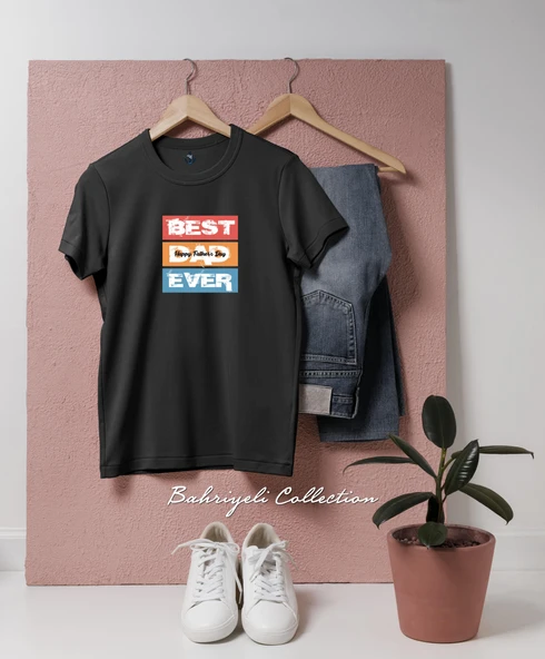 Oversize Babalar Günü 13 Özel Tasarımlı Unisex T-Shirt - Resim 6