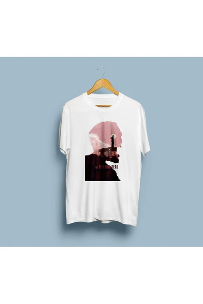 Oversize The Walking Dead Tasarım Unisex T-Shirt - Resim 4