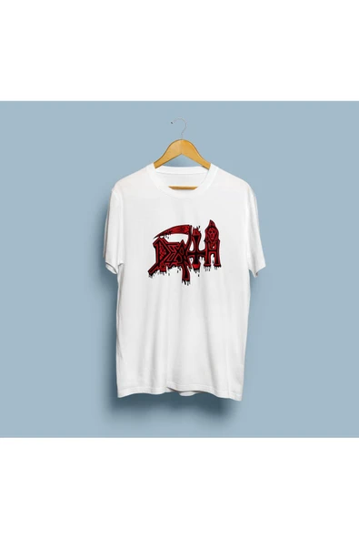 Oversize Death Tasarım Unisex T-shirt - Resim 2