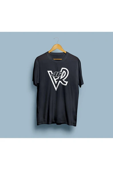 Oversize Vr 46 Baskılı Unisex T-shirt - Resim 6