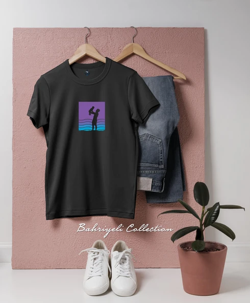 Oversize Babalar Günü 5 Özel Tasarımlı Unisex T-Shirt - 6