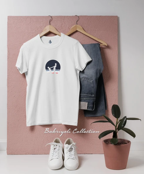 Oversize Babalar Günü 6 Özel Tasarımlı Unisex T-Shirt - Resim 3