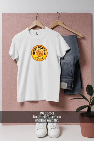 Oversize Honey Bunches Of Oats  Tasarımlı Unisex T-Shirt ürün görseli