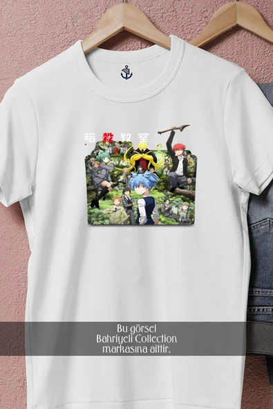 Oversize Assassination Classroom Nagisa Shiota  Tasarımlı Unisex T-Shirt - Resim 8