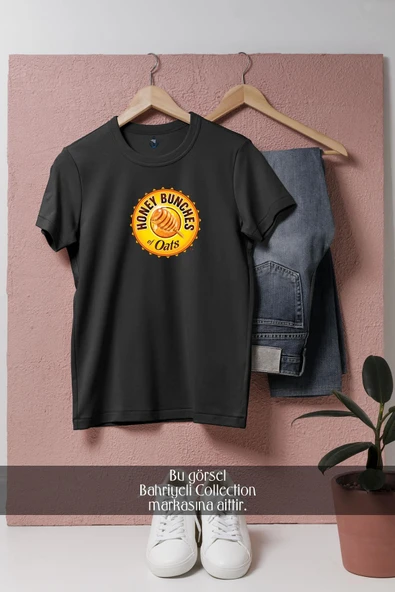 Oversize Honey Bunches Of Oats  Tasarımlı Unisex T-Shirt - Resim 10
