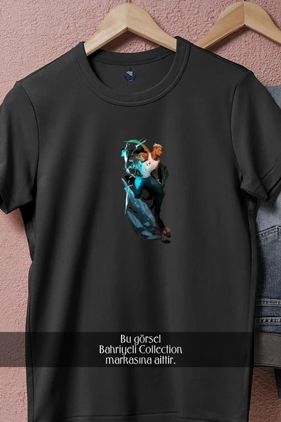 Oversize Scar Fullmetal Alchemist- Brotherhood  Tasarımlı Unisex T-Shirt - Resim 5