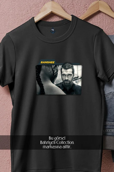 Oversize Antony Starr Banshee, Season 1 Television  Tasarımlı Unisex T-Shirt - Resim 5