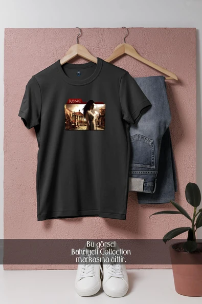 Oversize Julius Caesar Gaius Octavian Mark Antony  Tasarımlı Unisex T-Shirt - Resim 4