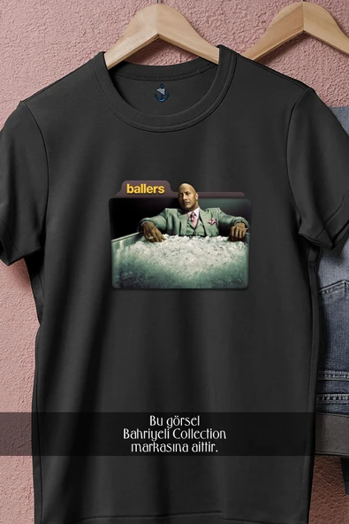 Oversize Ballers, Season 2 Episode  Tasarımlı Unisex T-Shirt - Resim 5