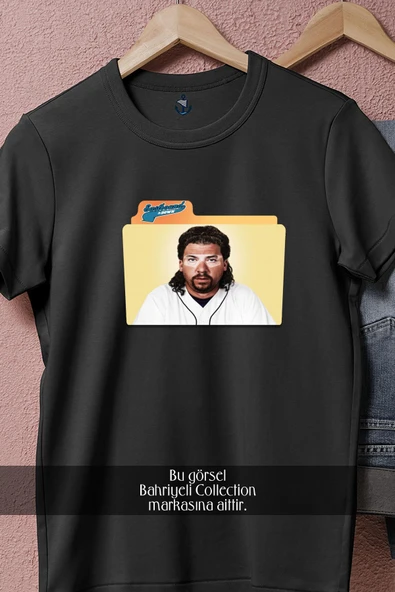 Oversize Danny Mcbride Eastbound & Down  Tasarımlı Unisex T-Shirt - Resim 5