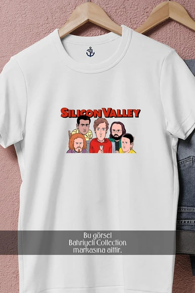 Oversize Silicon Valley, Season 4 Television  Tasarımlı Unisex T-Shirt - Resim 2