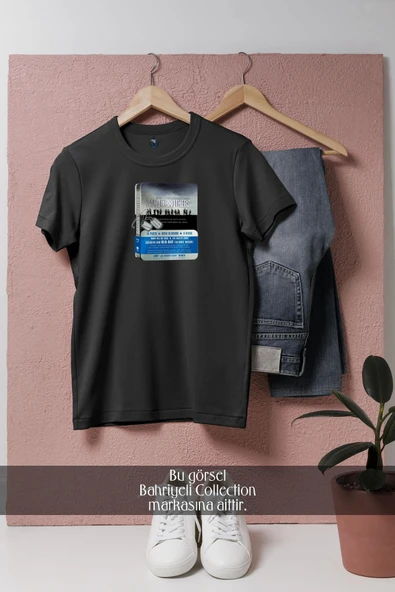 Oversize Blu-Ray Disc Beyond Band Of Brothers  Tasarımlı Unisex T-Shirt - Resim 4