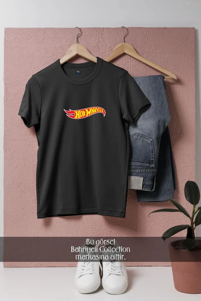 Oversize Hot Wheel s Logo Toy  Tasarımlı Unisex T-Shirt - Resim 10