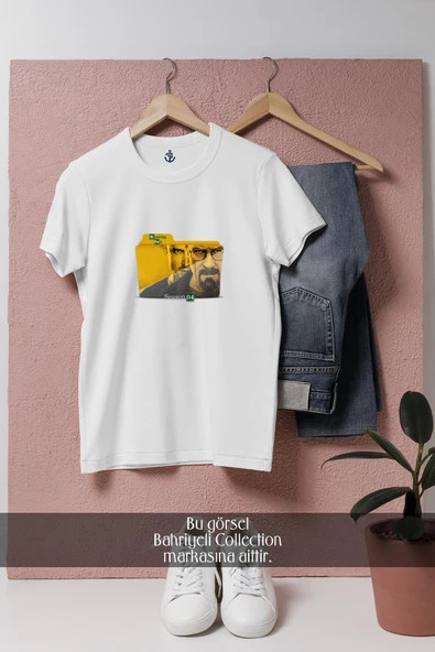 Oversize Breaking Bad Tv Series  Tasarımlı Unisex T-Shirt - Resim 7