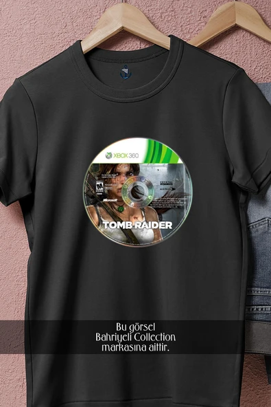 Oversize Tomb Raider Cd  Tasarımlı Unisex T-Shirt - Resim 11
