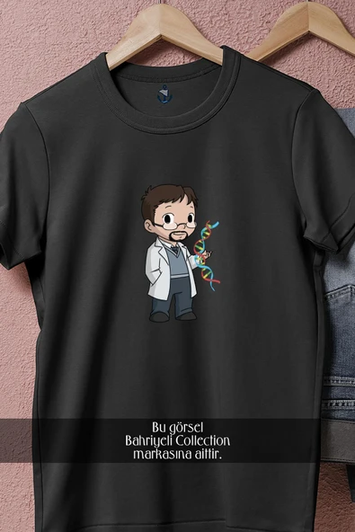 Oversize Biologist Teacher Sciences  Tasarımlı Unisex T-Shirt - Resim 5