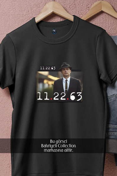 Oversize 11 22 63 Yabancı Dizi  Tasarımlı Unisex T-Shirt - Resim 11