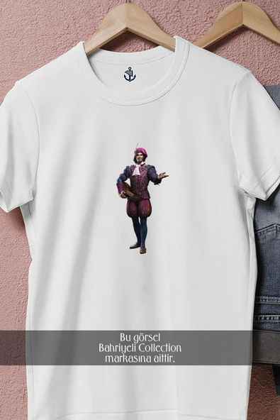 Oversize The Witcher 3- Wild Hunt Assassin's Creed  Tasarımlı Unisex T-Shirt - Resim 8