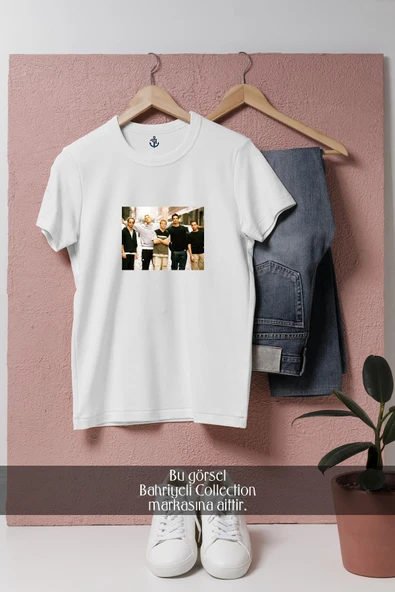 Oversize Backstreet Boys Picture  Tasarımlı Unisex T-Shirt ürün görseli